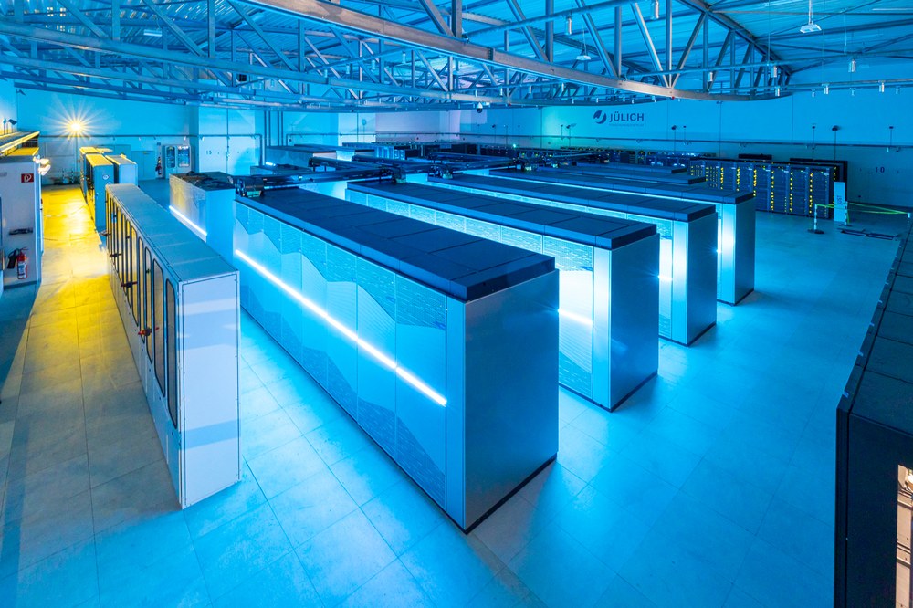 JSC supercomputer hall